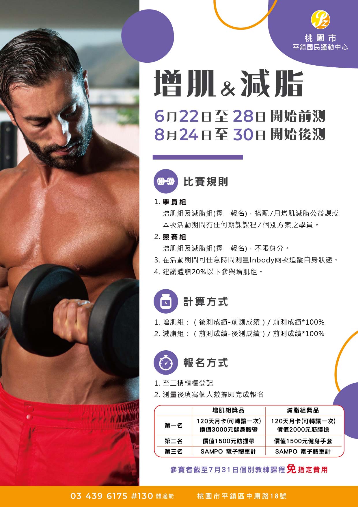 【挑戰你的極限｜2025 增肌＆減脂比賽熱血開戰】